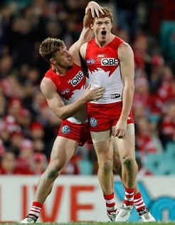 rohan gary speedster signs sydneyswans au signed deal until season end